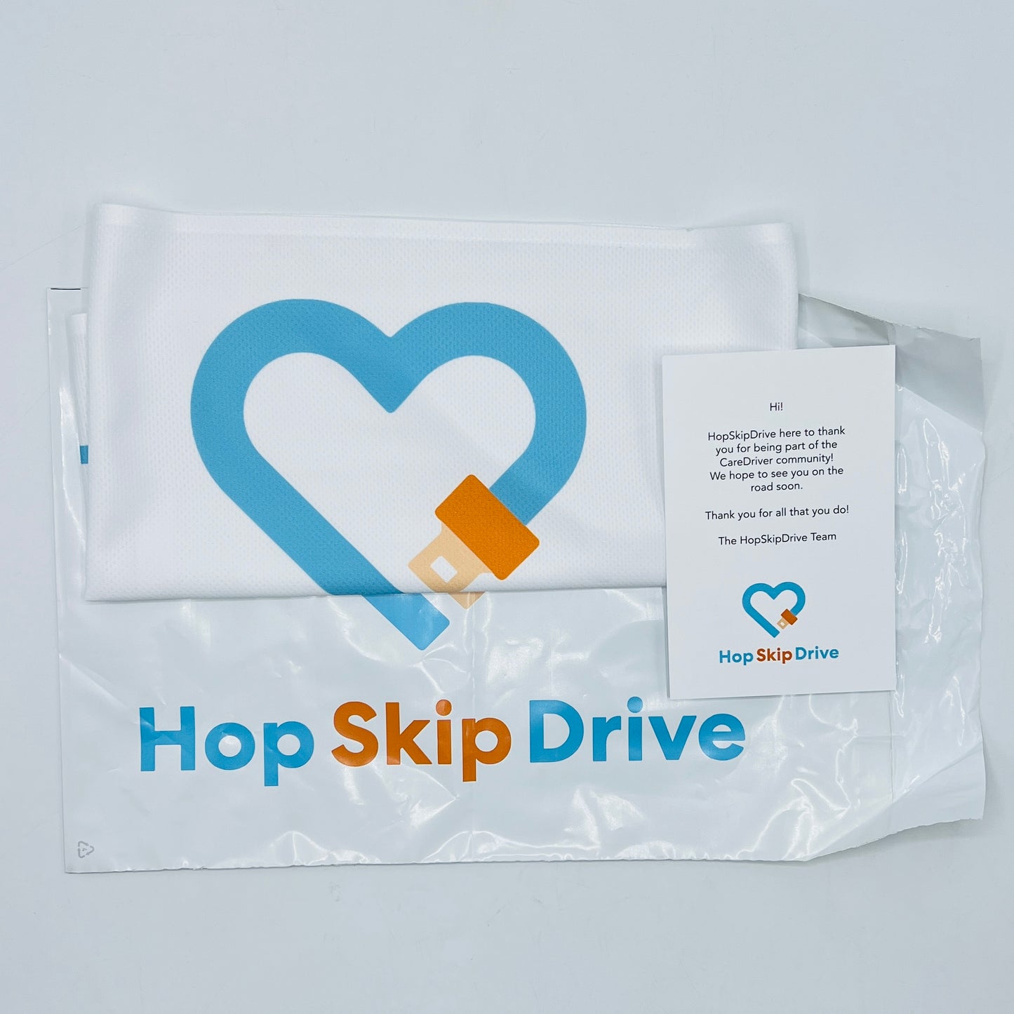Hop Skip Drive Branded Towel